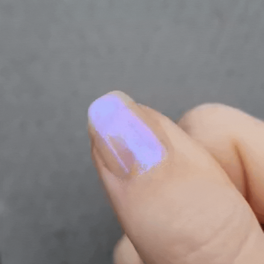Glazed Plum – Metallisches Nagelpuder