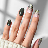Night Blaze - Oval Sustainable Nails - Vorbestellung