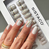 Noir Baroque - Square Sustainable Nails - Vorbestellung