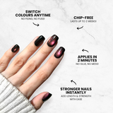 Noir Baroque - Square Sustainable Nails - Vorbestellung