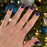 Nachhaltige Nägel – Denim (Matt) – Eckig