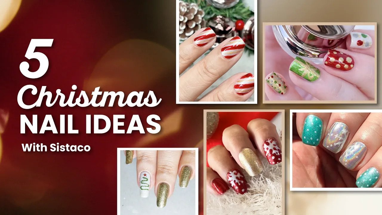 Weihnachts-Nagel-Design