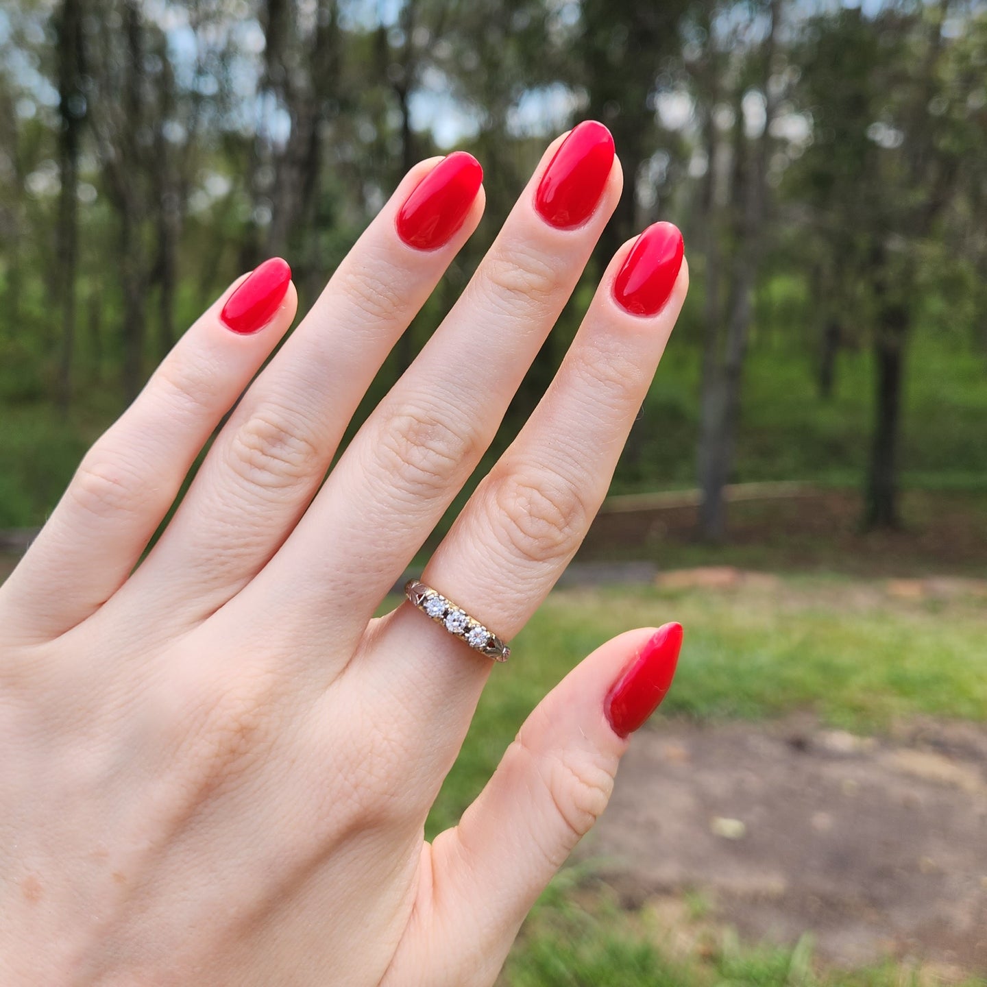 Luminous Red - Matte Nagelpuder