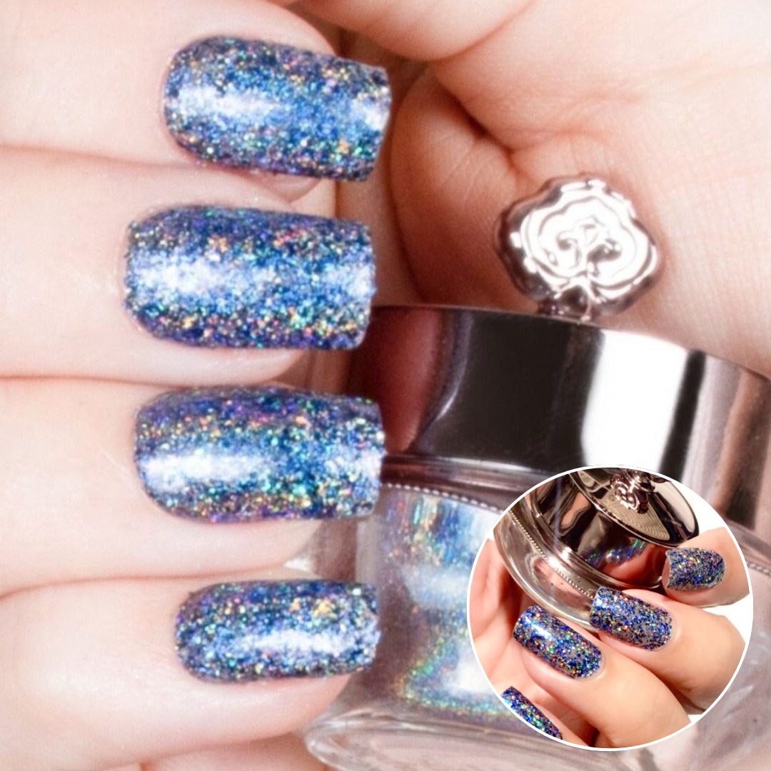 Electric – Holographisches Nagelpuder