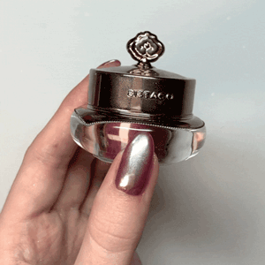 Glazed Silver - Metallisch Glasiert Nagelpuder
