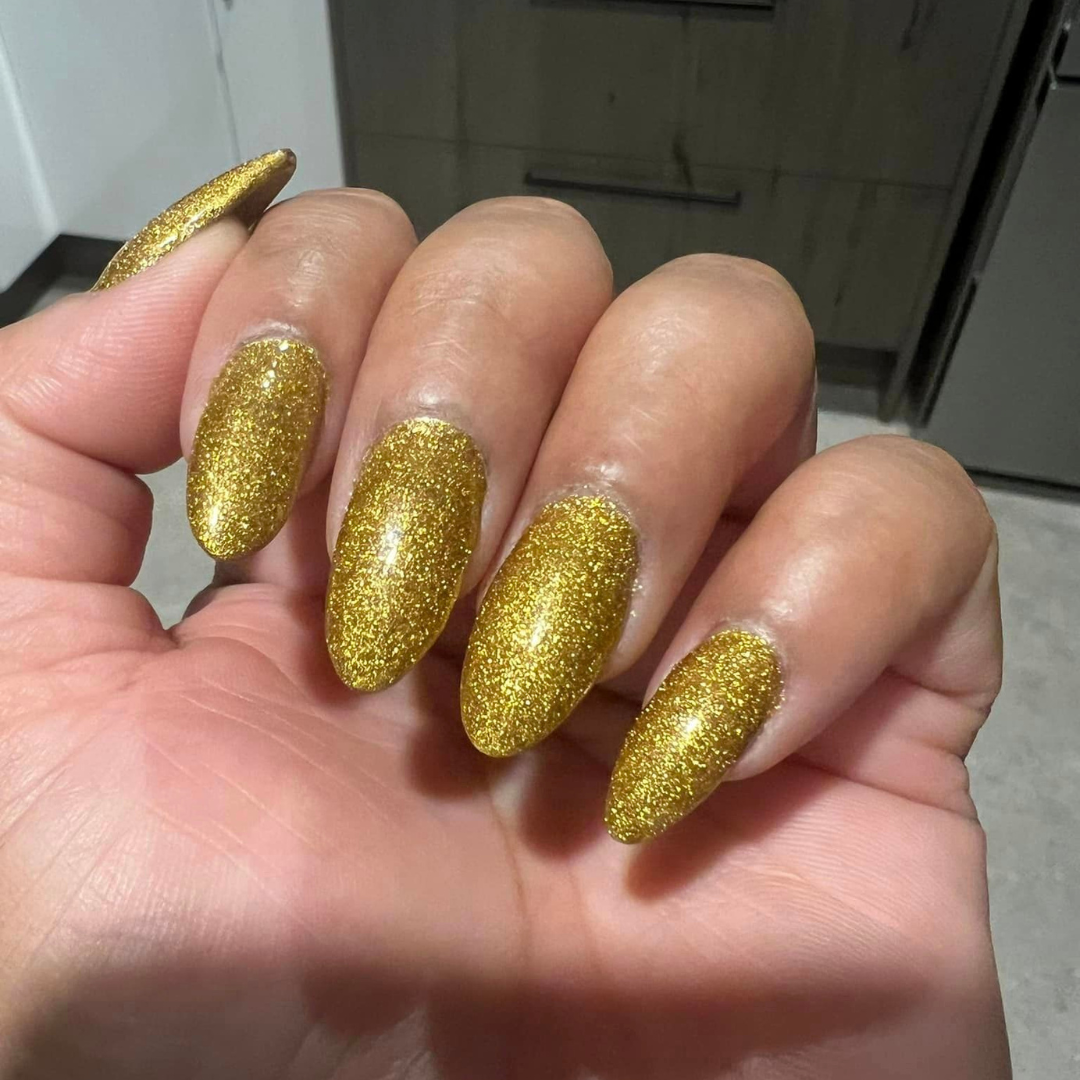 Fire Glow – Metallisches Nagelpuder