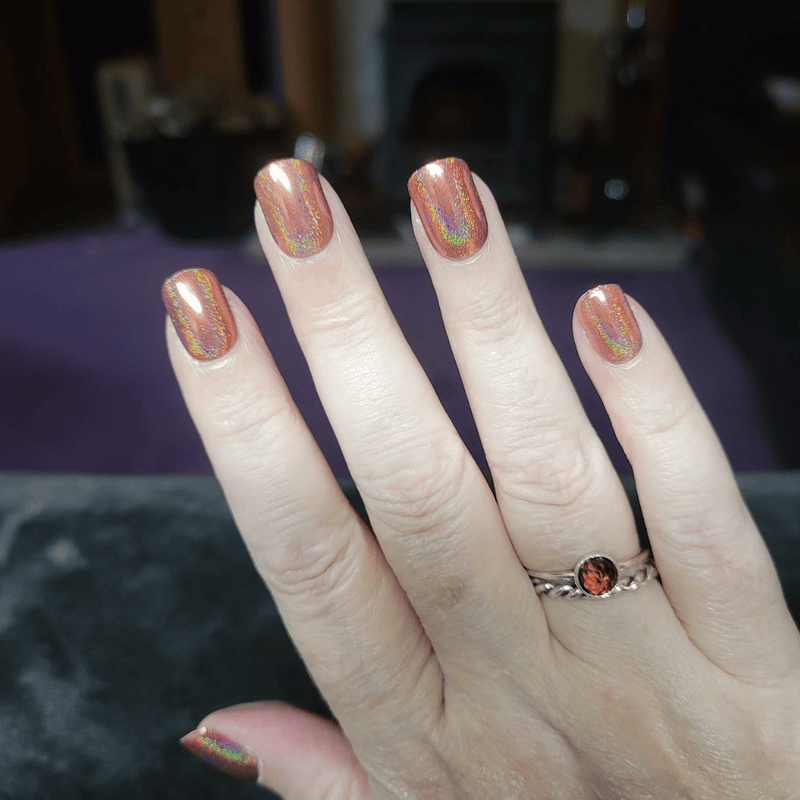 Auburn – Holografisches Nagelpuder