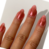 Candy Red – Metallisches Nagelpuder