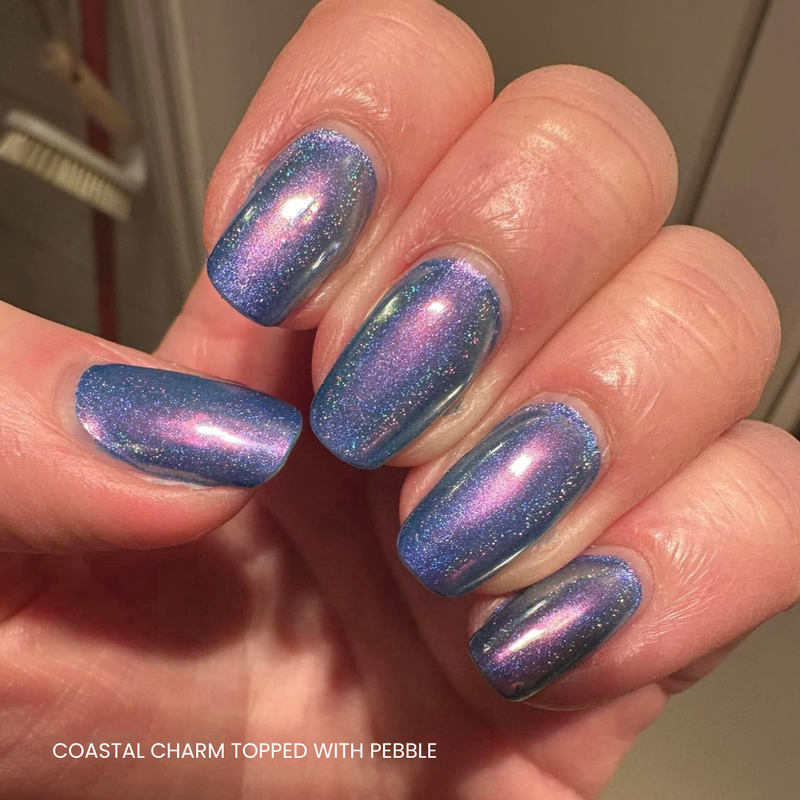 Pebble - Holographisch Nagelpuder