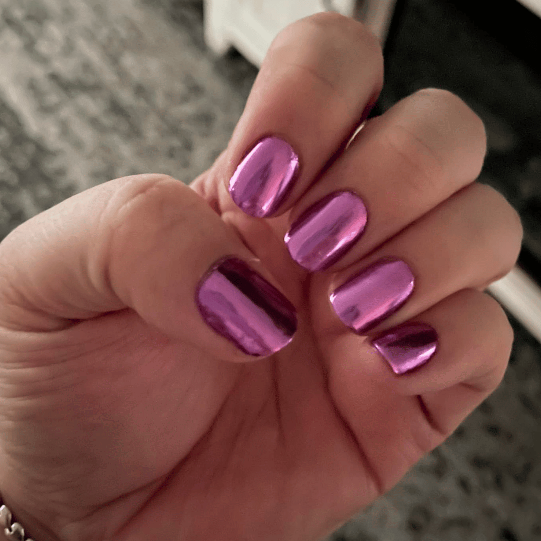 Confetti – Metallisches Nagelpuder