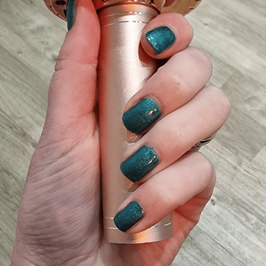 Dark Cyan – Classic Nail Powder