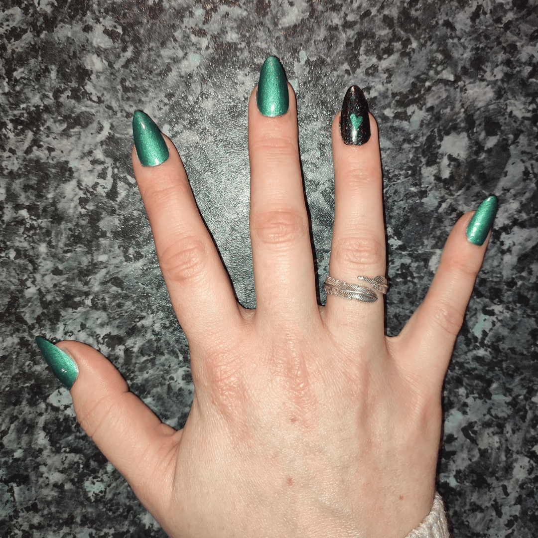 Dark Cyan – Classic Nail Powder