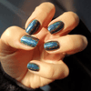 Electric – Holographisches Nagelpuder