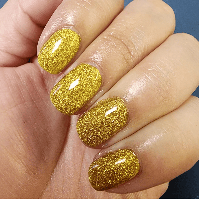 Fire Glow – Metallisches Nagelpuder