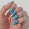 Glacier Blue – Holografisches Nagelpuder