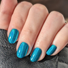 Glacier Blue – Holografisches Nagelpuder