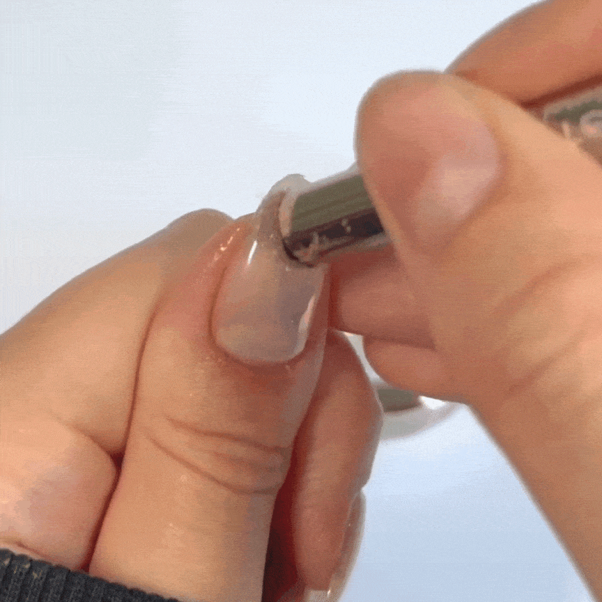 Glazed Amber – Metallisches Nagelpuder