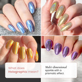 Pebble - Holographisch Nagelpuder