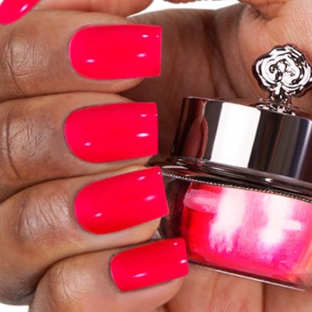 Hot Pink - Matte Nagelpuder