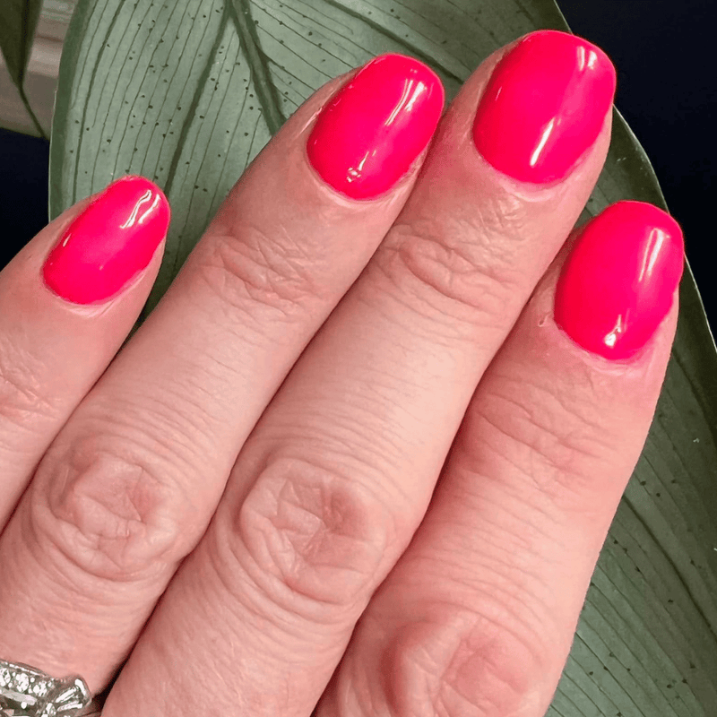 Hot Pink - Matte Nagelpuder