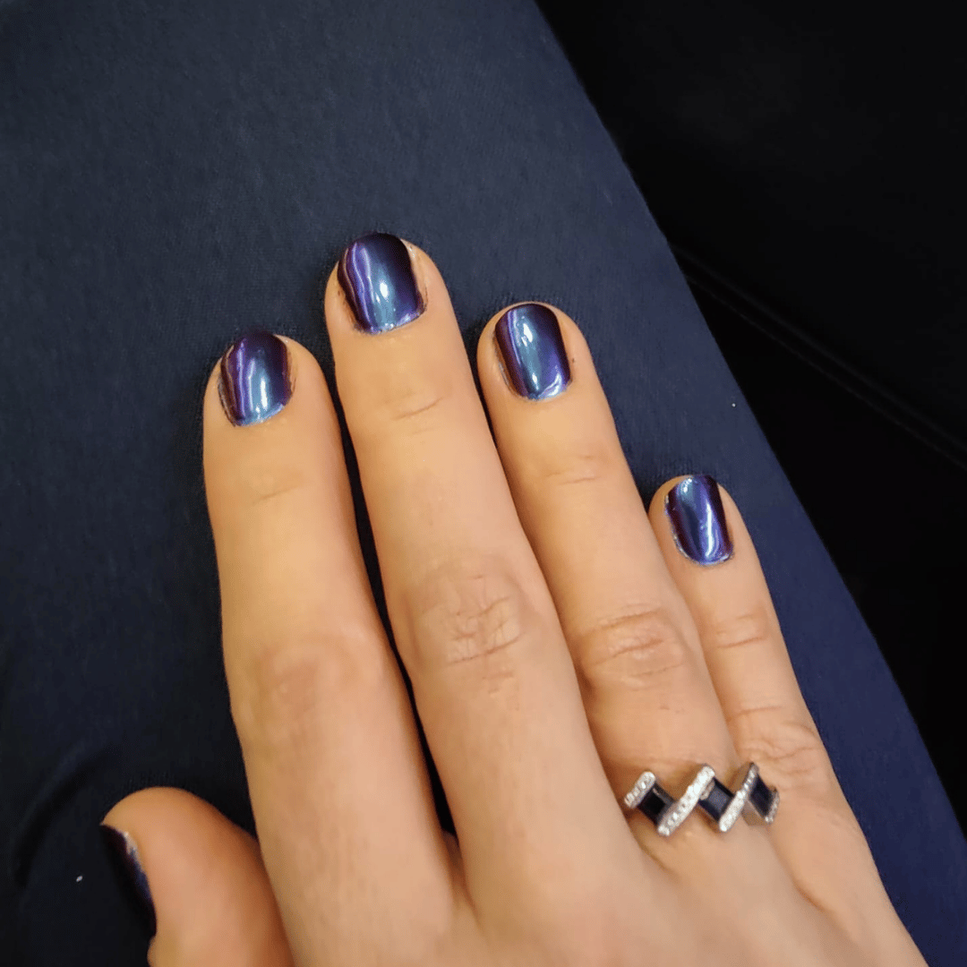 Lagoon - Metallisch Nagelpuder