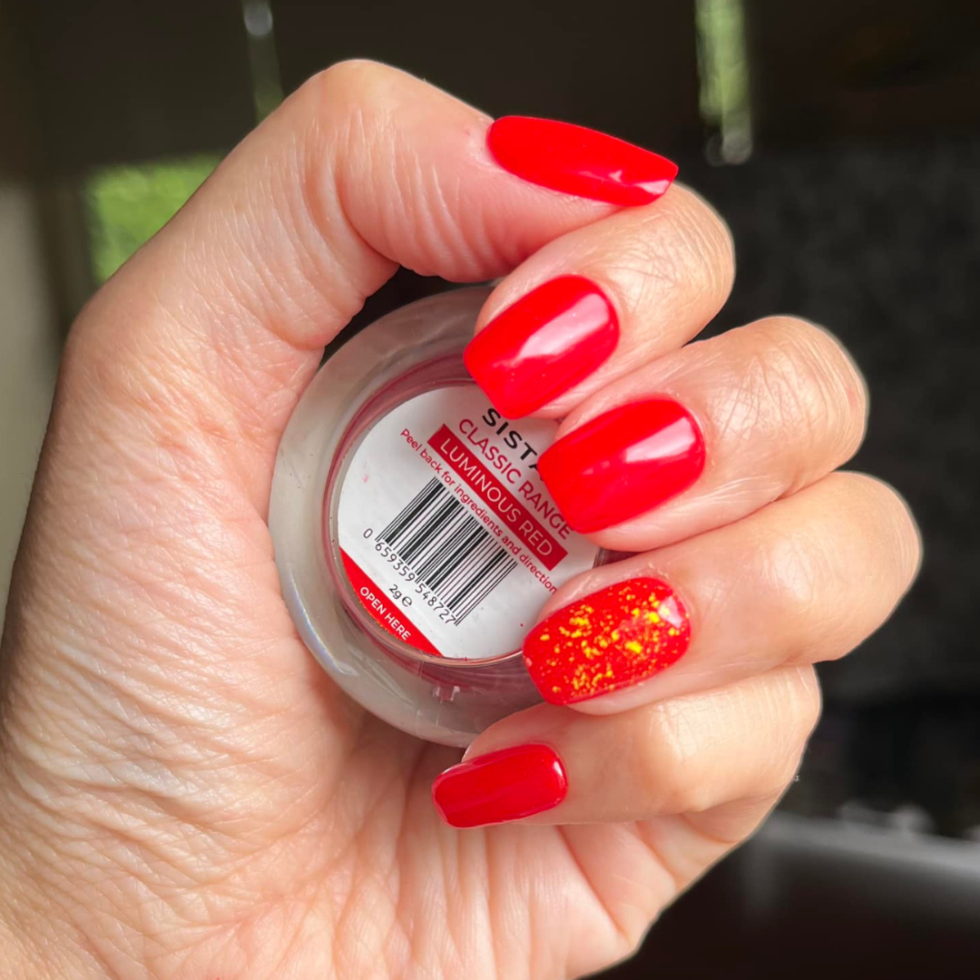 Luminous Red - Matte Nagelpuder