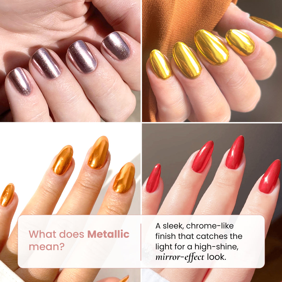 Ruby - Metallisch Nagelpuder