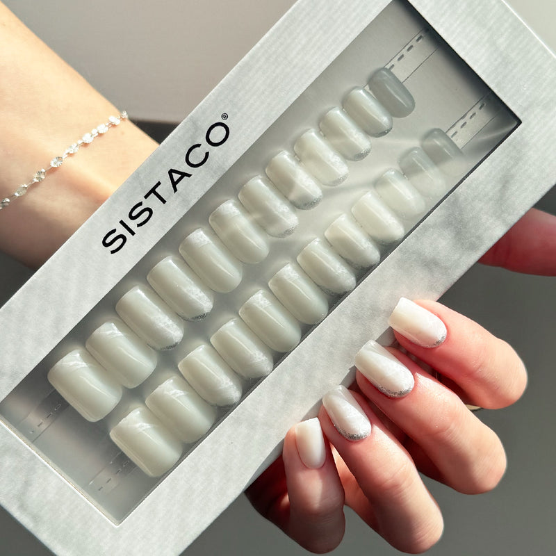 Milkstone - Square Sustainable Nails - Vorbestellung