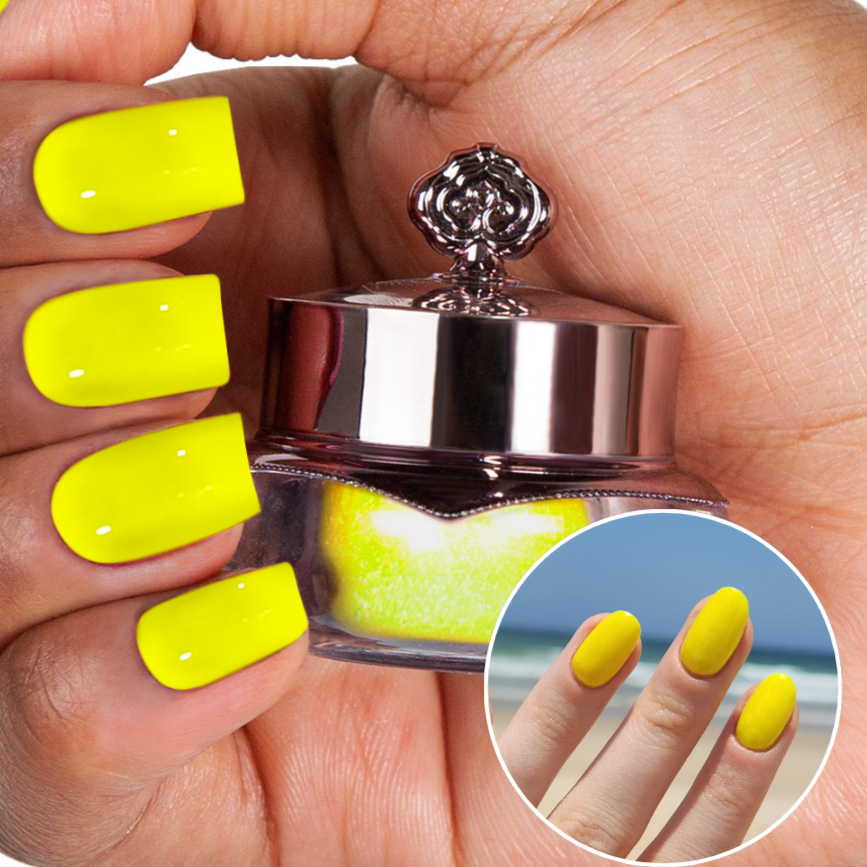 Lemon - Matte Nagelpuder