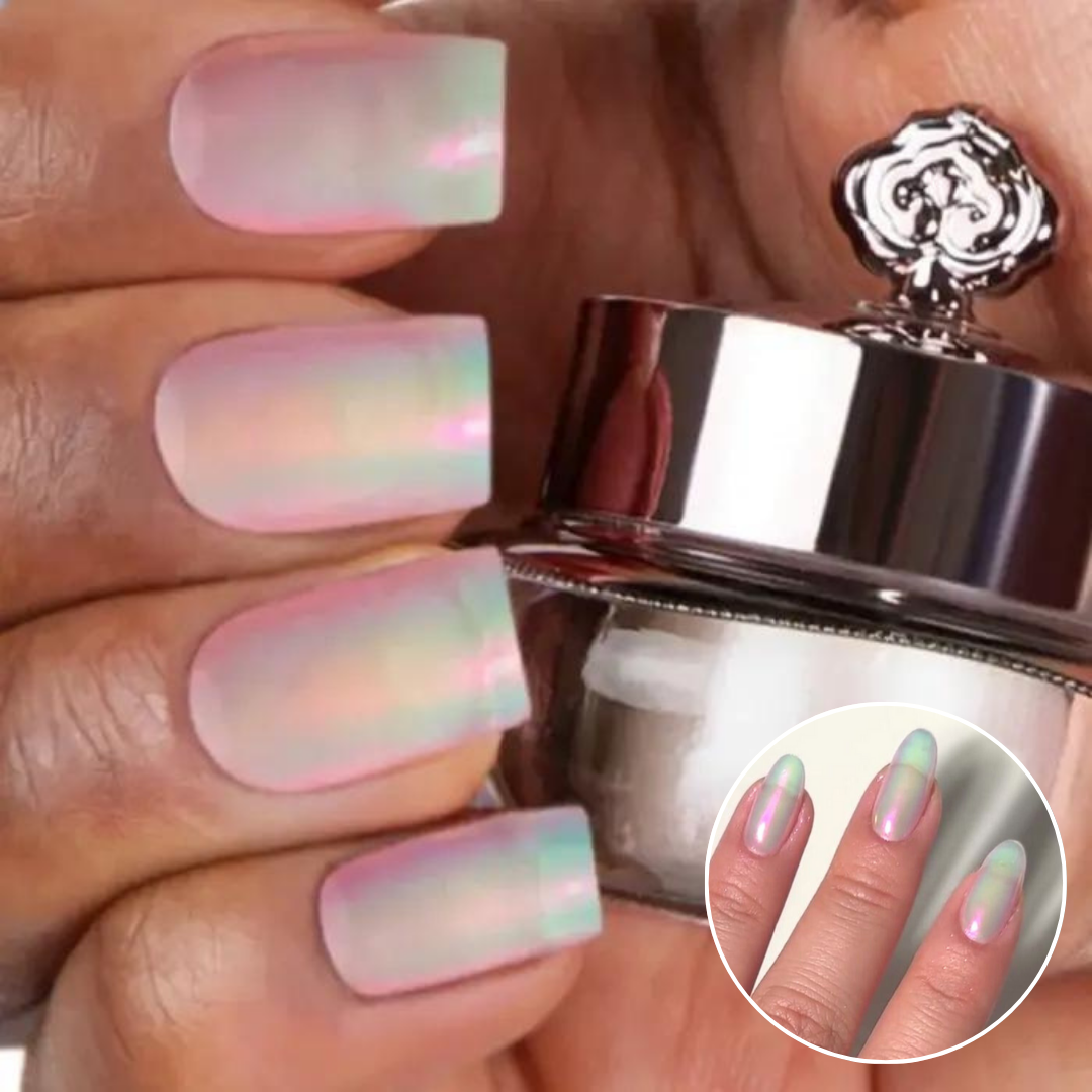 Glazed Donut – Metallisches Nagelpuder