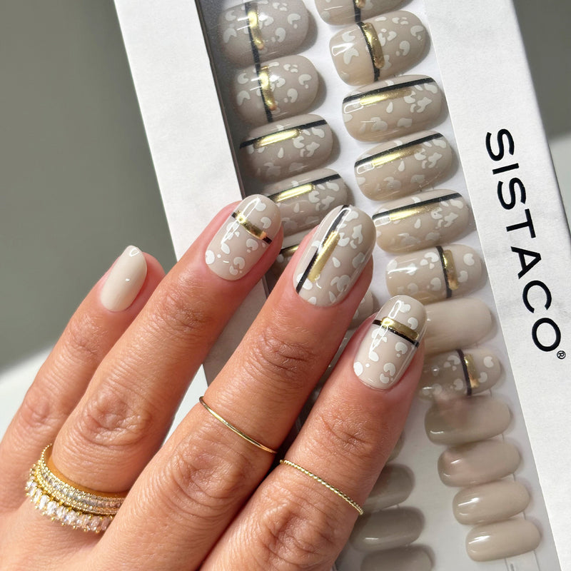Noir Baroque - Oval Sustainable Nails - Vorbestellung