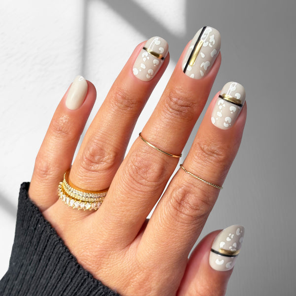 Noir Baroque - Oval Sustainable Nails - Vorbestellung