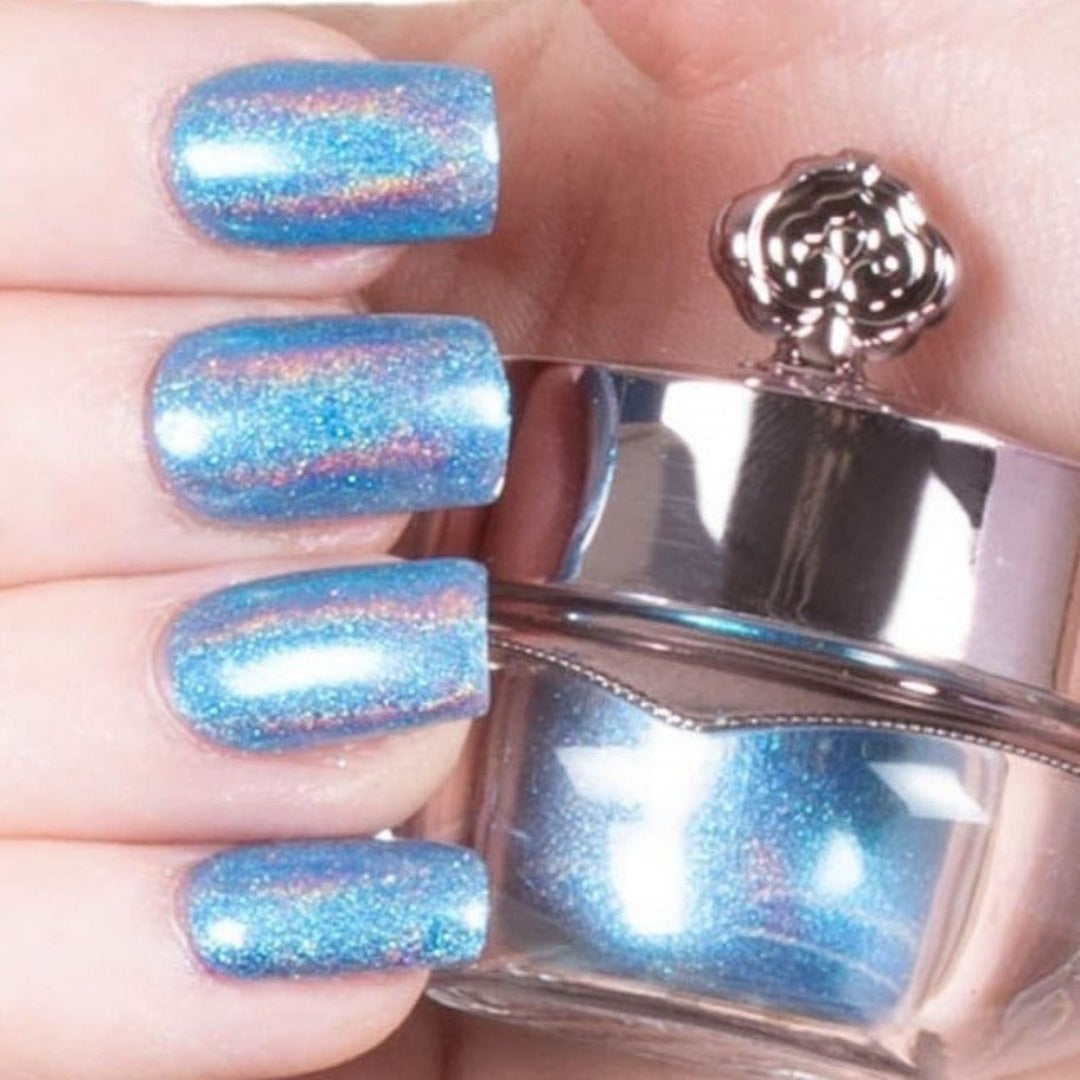Ocean Rush - Holografisch Nagelpuder