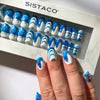 Ocean Glint - Oval Sustainable Nails - Vorbestellung