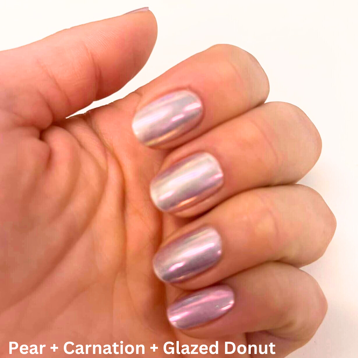 Glazed Donut – Metallisches Nagelpuder