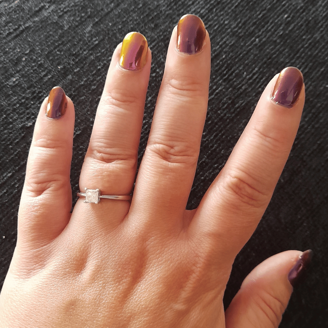 Pansy - Metallisch Nagelpuder