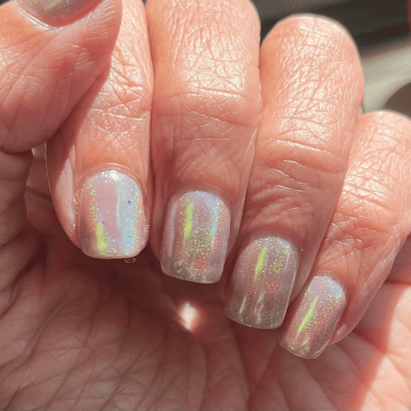 Pebble - Holographisch Nagelpuder