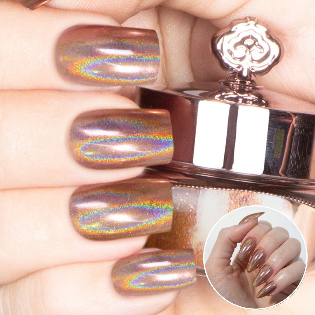 Petunia - Holographic Nail Powder