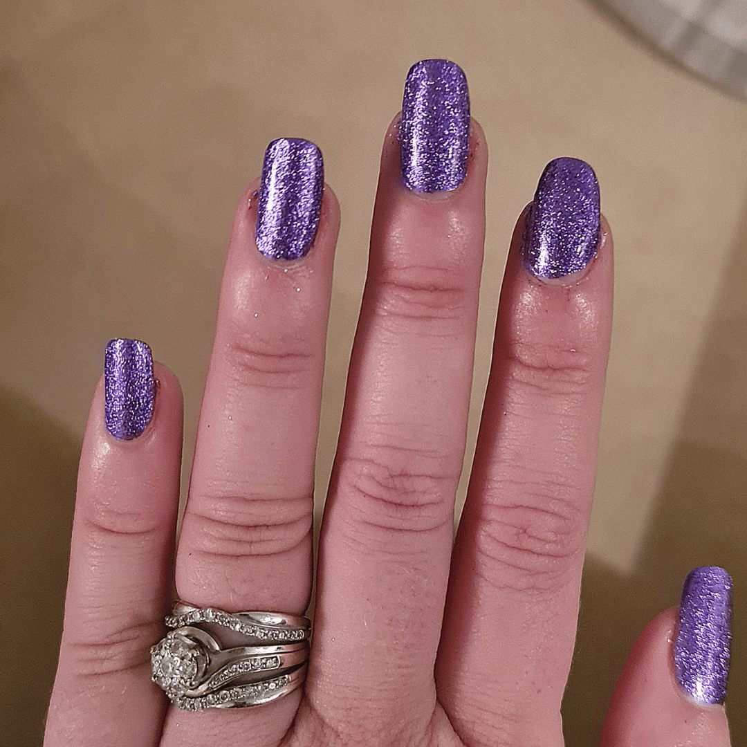 Royal Purple - Metallisch Nagelpuder