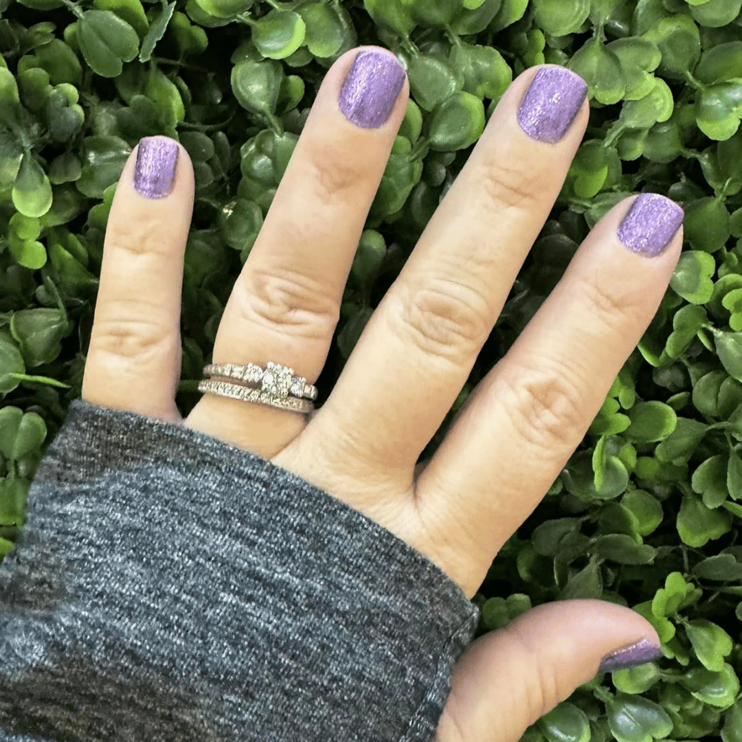 Royal Purple - Metallisch Nagelpuder