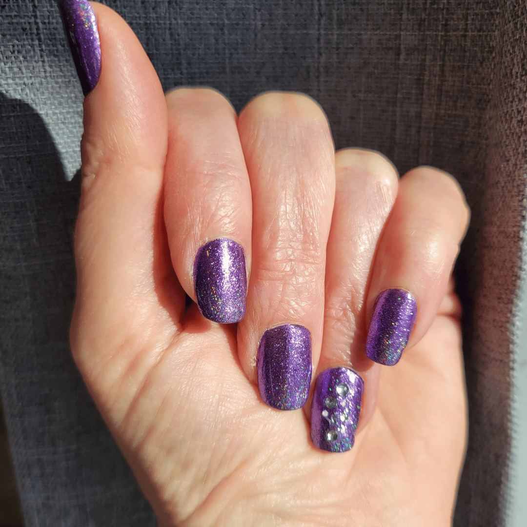 Royal Purple - Metallisch Nagelpuder