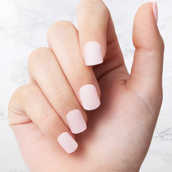 Sustainable Nails - Muted Pink - Square