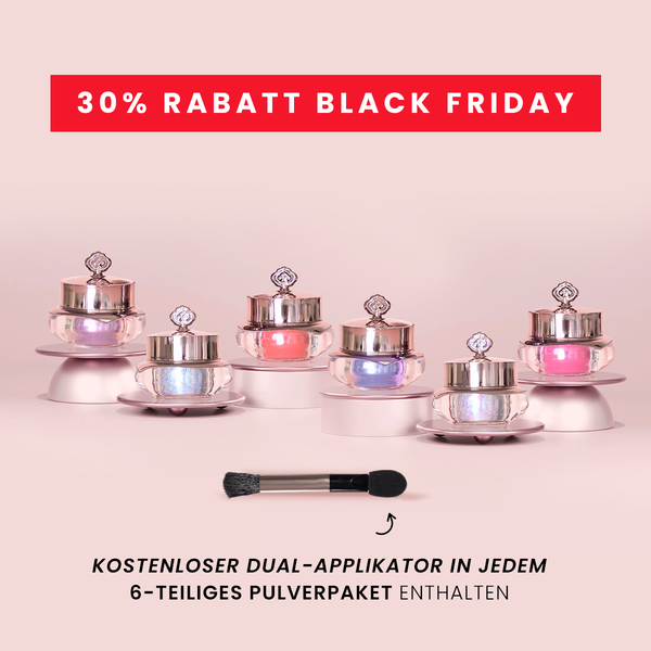 6-teiliges Pulverpaket + KOSTENLOSER DUAL-APPLIKATOR