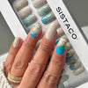 Sand and Sea - Oval Sustainable Nails - Vorbestellung
