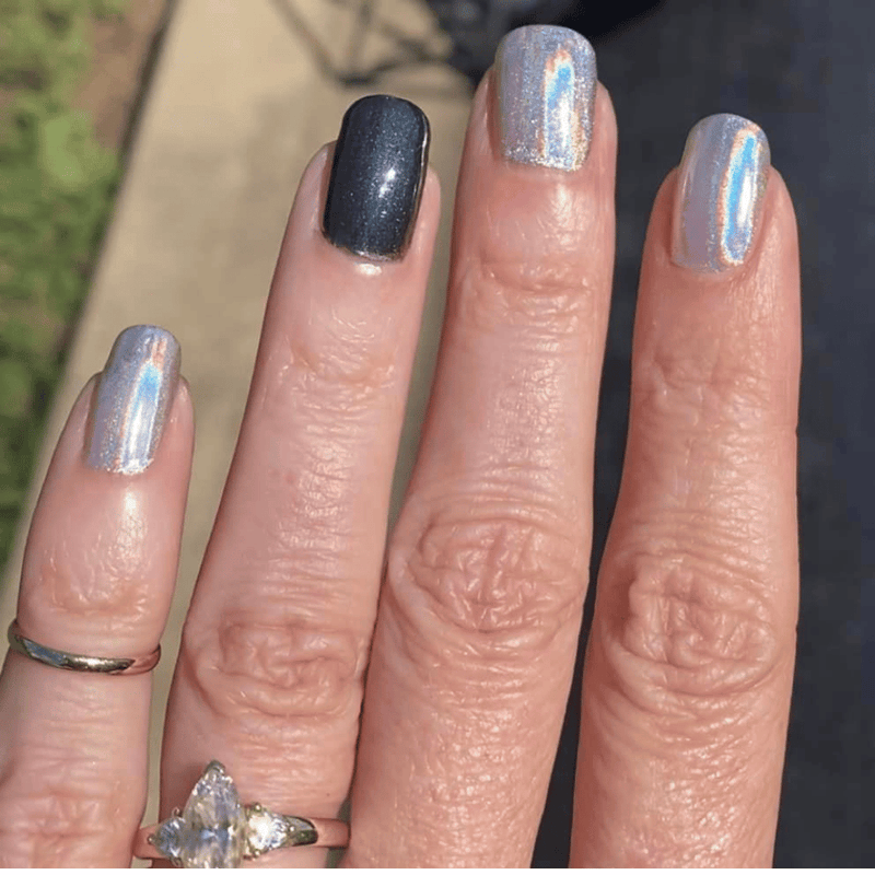 Sterling - Holographisch Nagelpuder