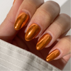 Tangerine - Metallisch Nagelpuder