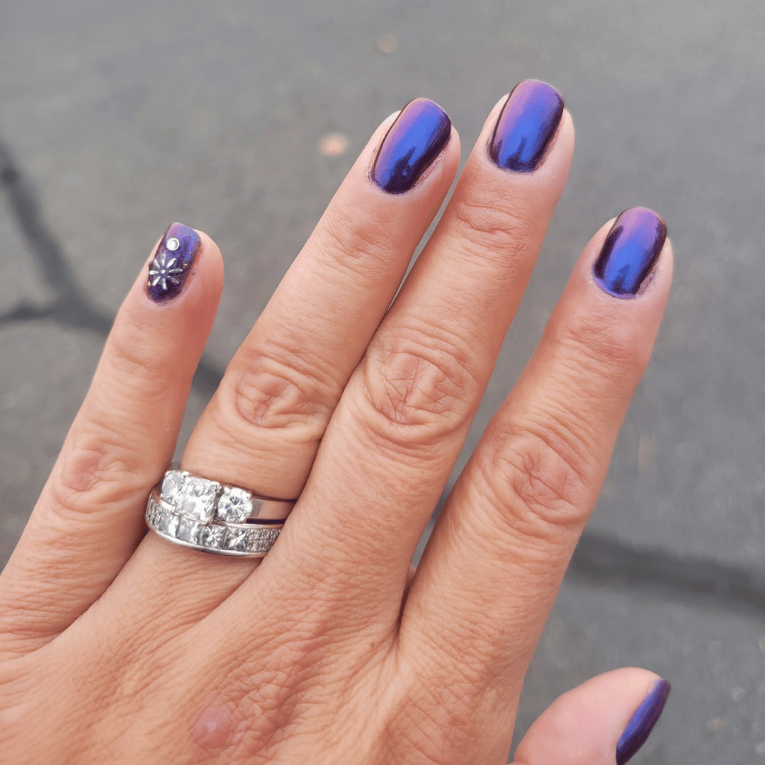 Twilight - Metallisch Nagelpuder