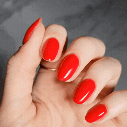 Luminous Red - Matte Nagelpuder