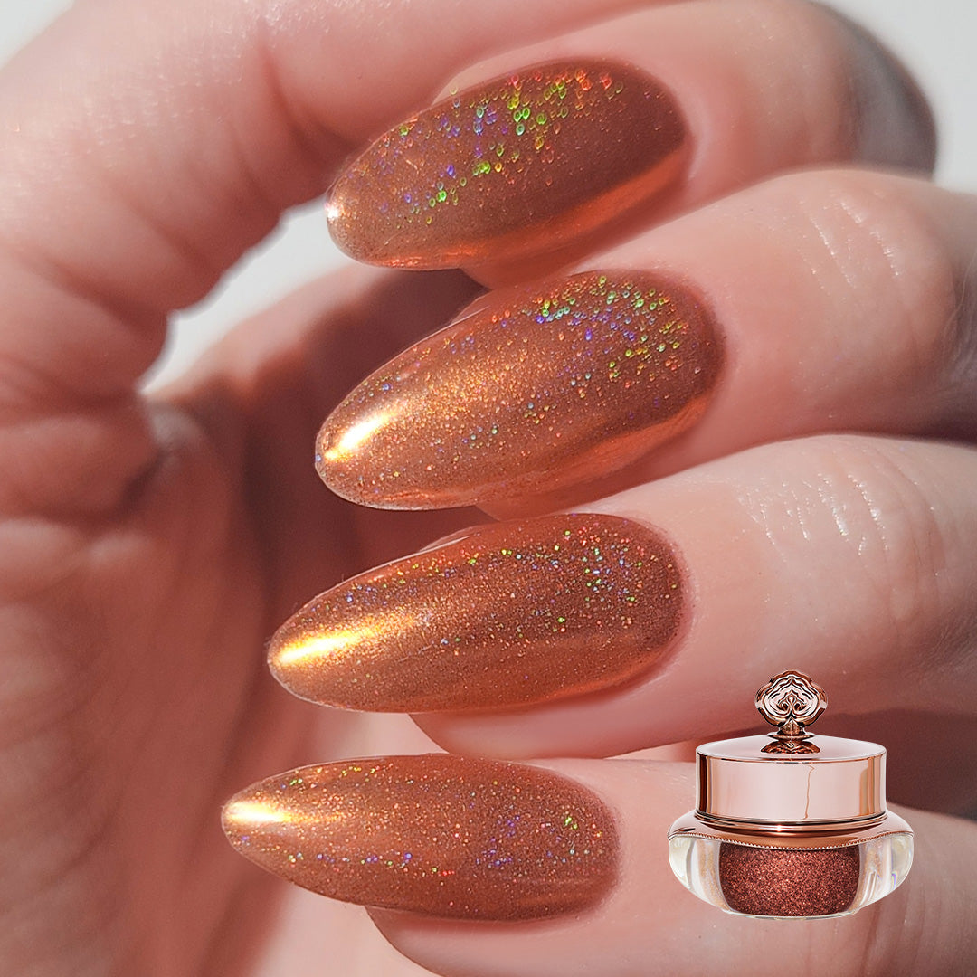Auburn – Holografisches Nagelpuder