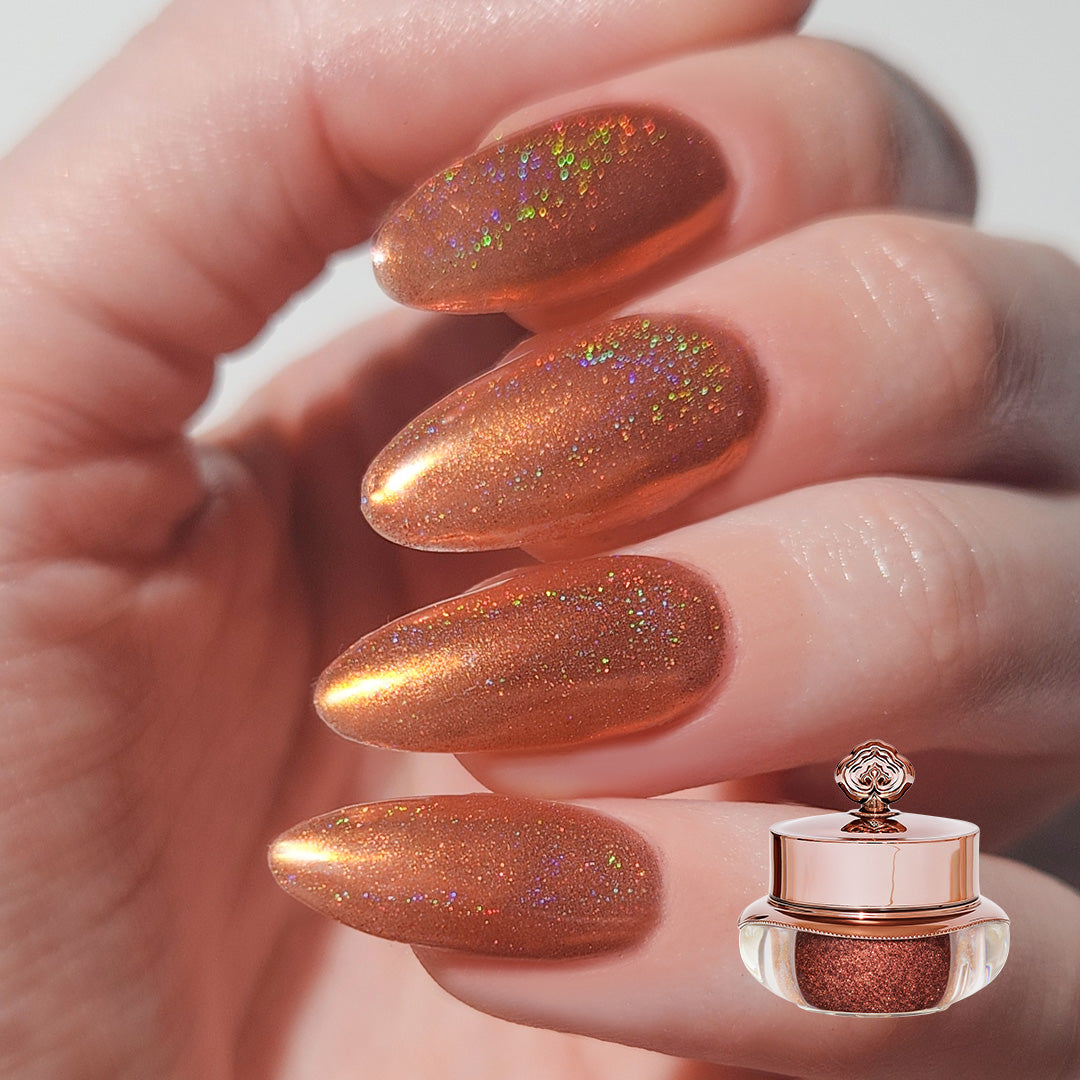 Auburn – Holografisches Nagelpuder